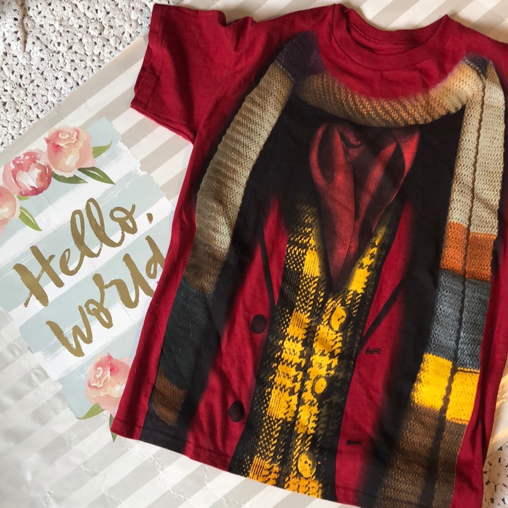 Fun 4th Doctor Dr Who Shirt
